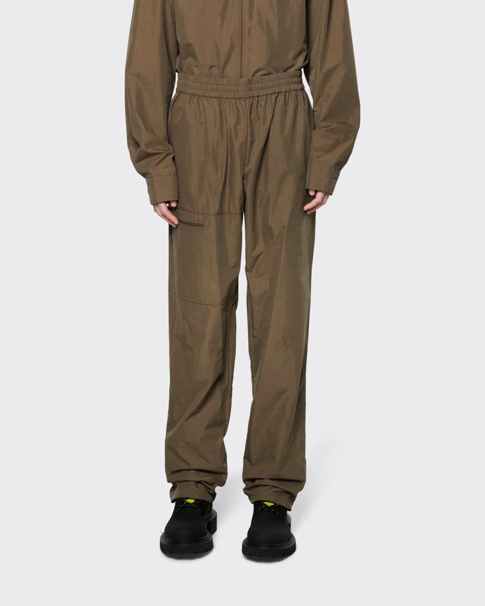Woven Pants Regular - Wood