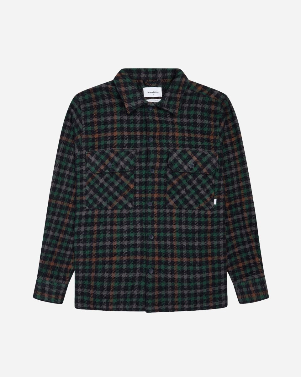 Glixto Tweed Shirt - Green