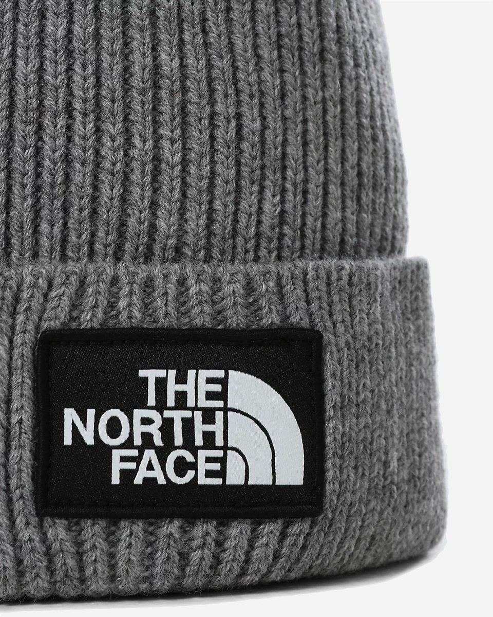Logo Box Beanie - Medium Grey