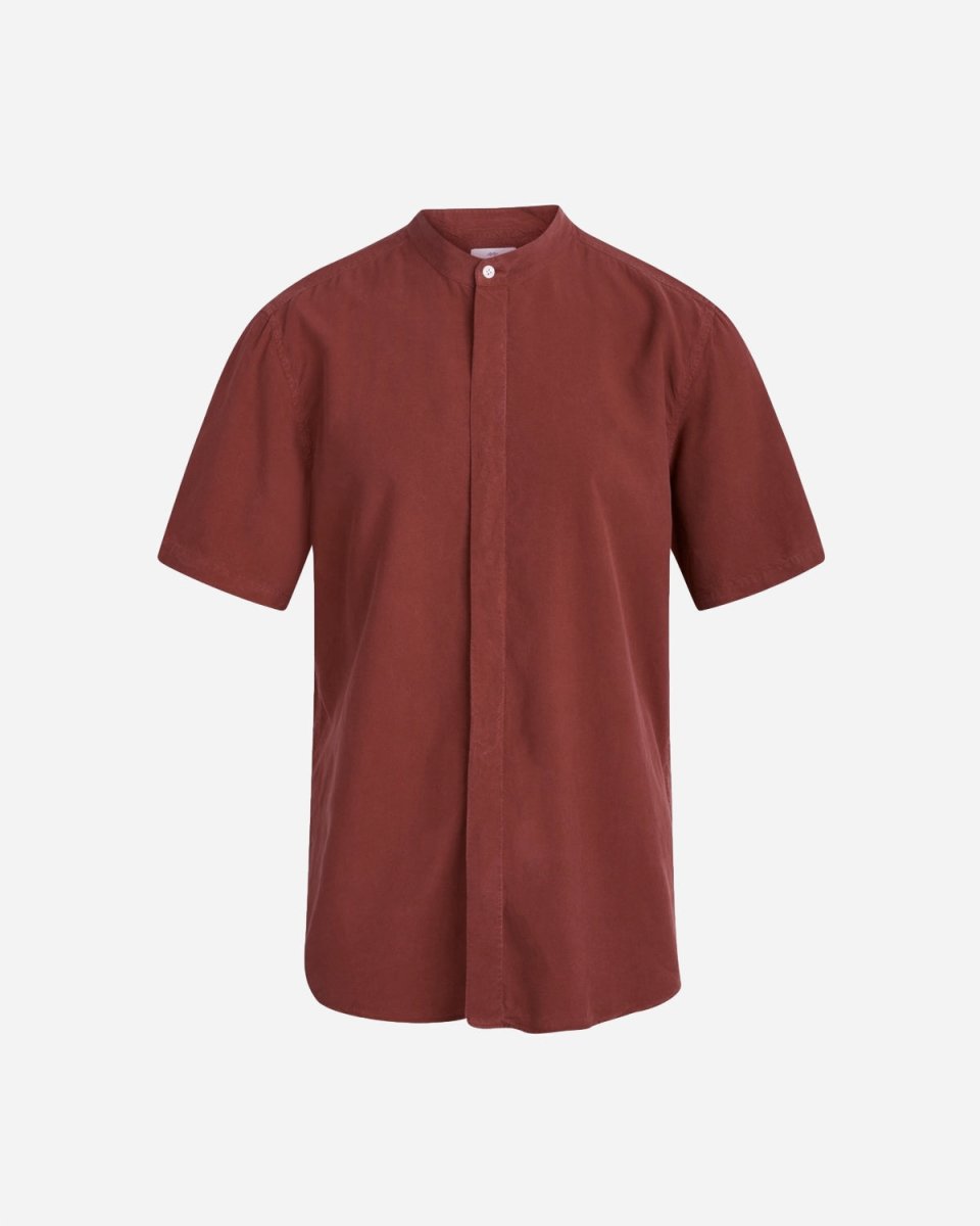 Max Tencel Shirt - Clay Red