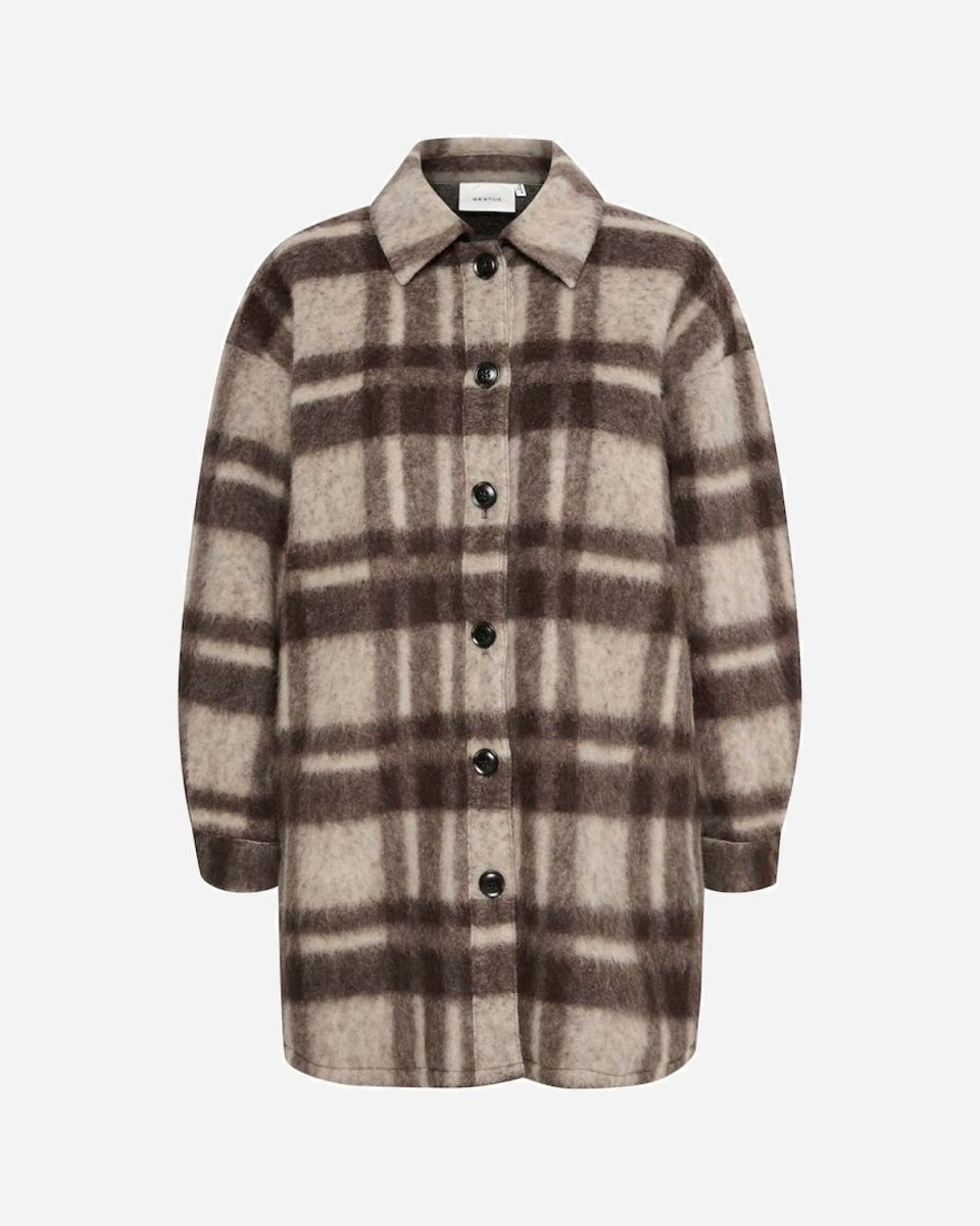Rina GZ Shirt - Coffeebean/Off White Online Hot Salg