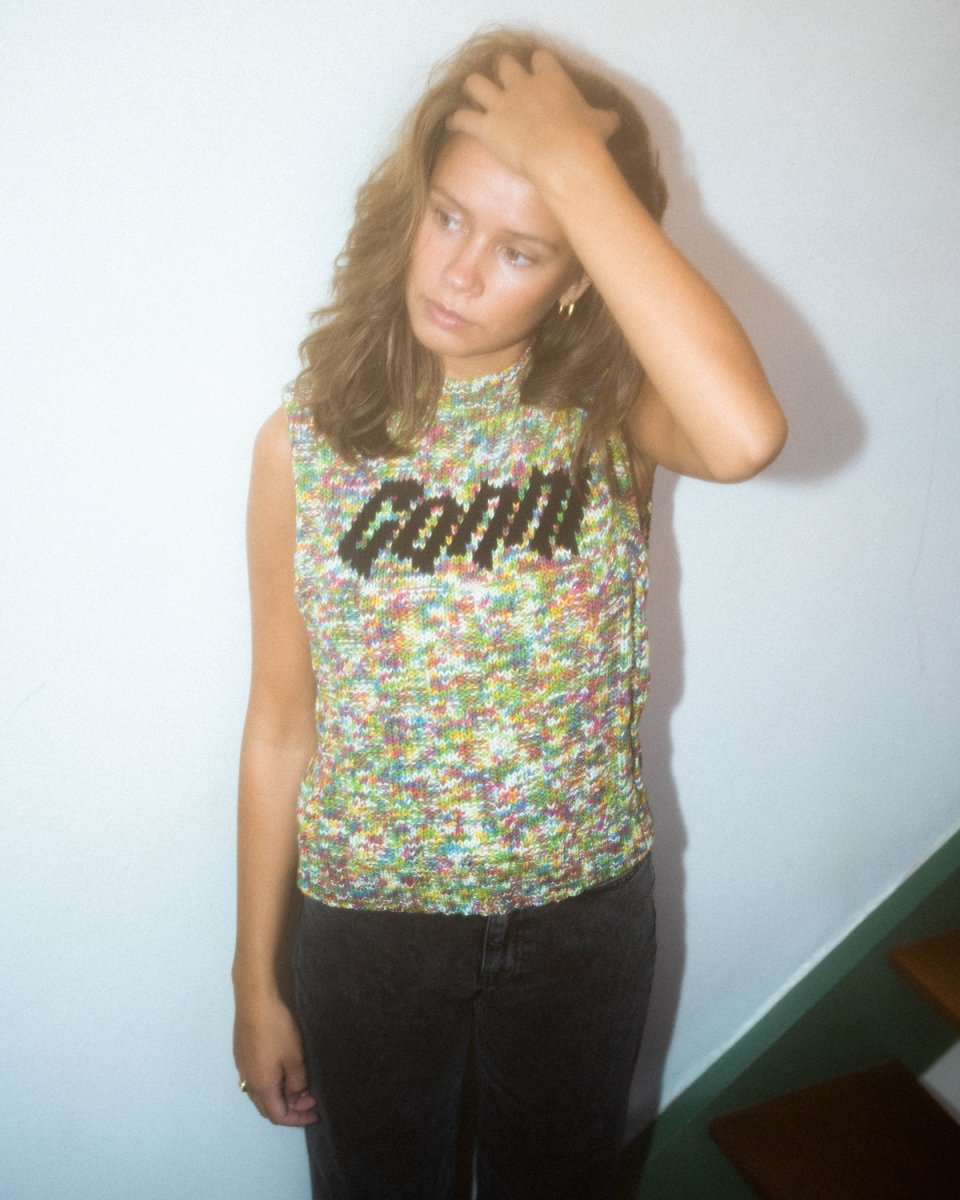Cotton Rope Vest - Multicolour Online nu