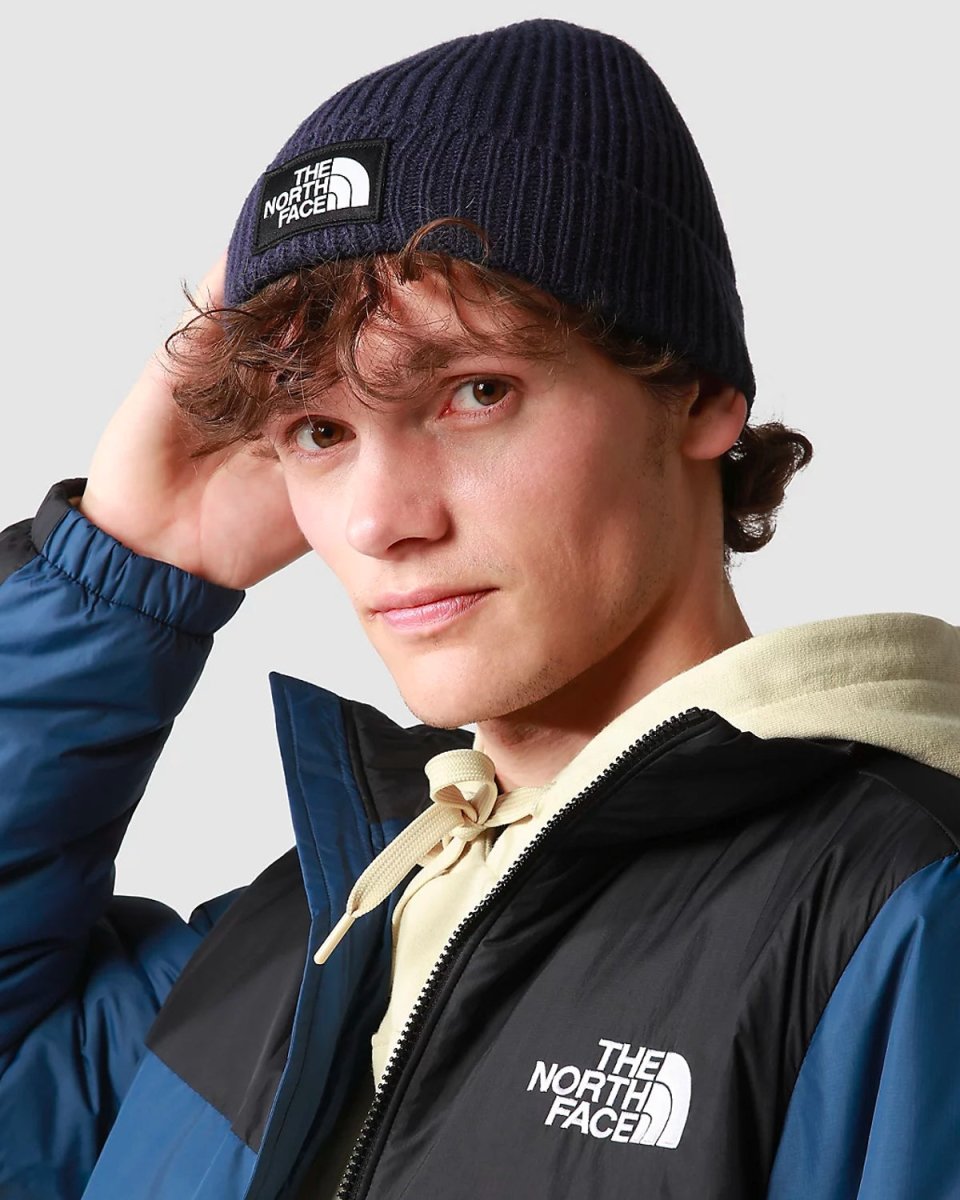 Logo Box Beanie - Summit Navy