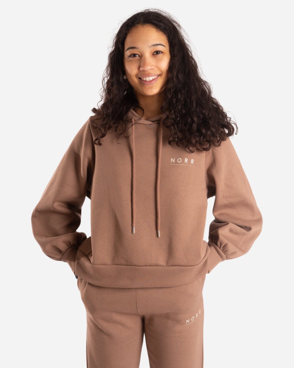 Denver logo hoodie - Taupe