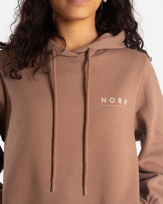 Denver logo hoodie - Taupe