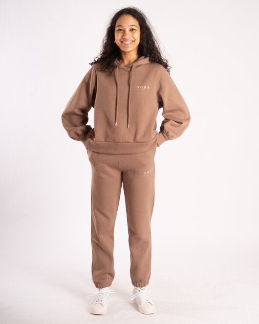Denver logo hoodie - Taupe