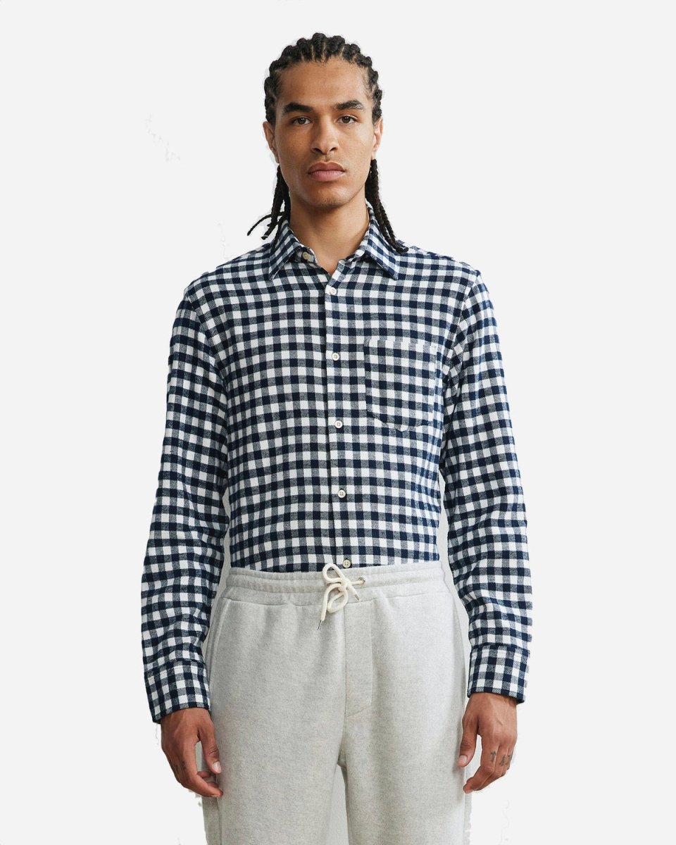 Errico - Navy Check Levere