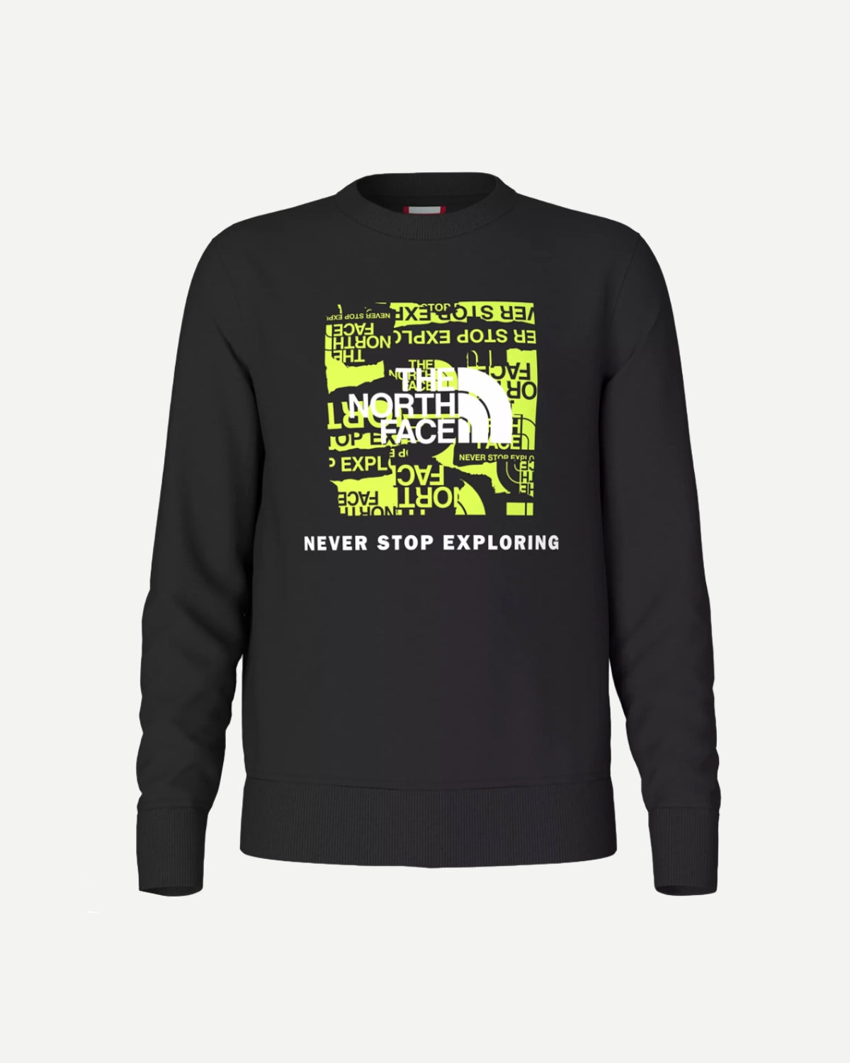 Teens Redbox Crew - Black/Led Yellow Online salg