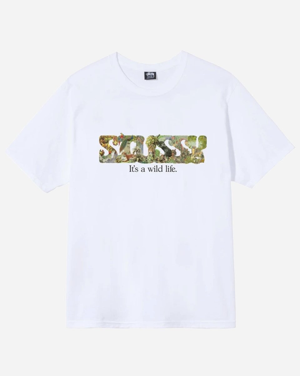 It's A Wild Life Tee - White Udsalg