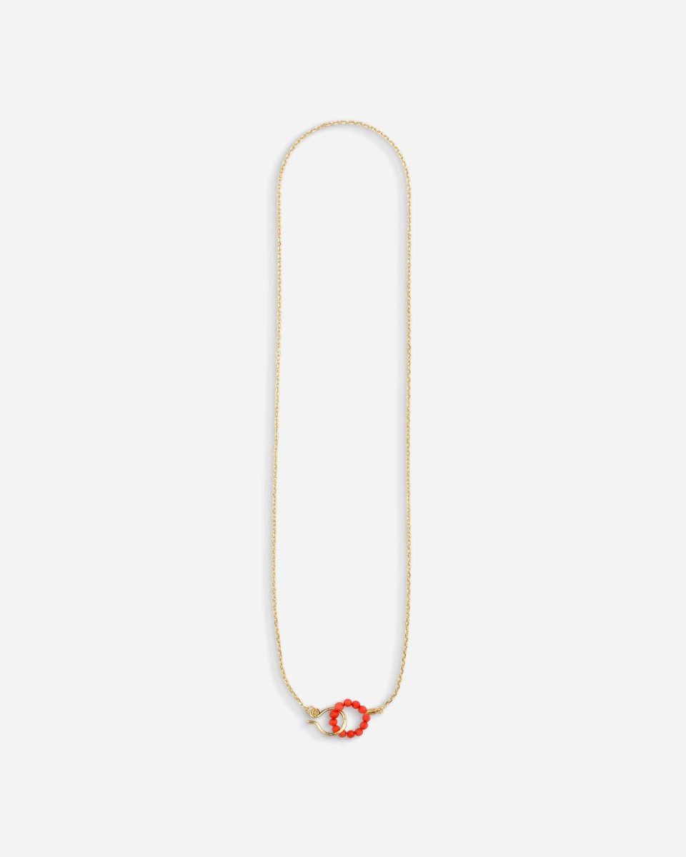 Bermuda Coral Necklace - Gold