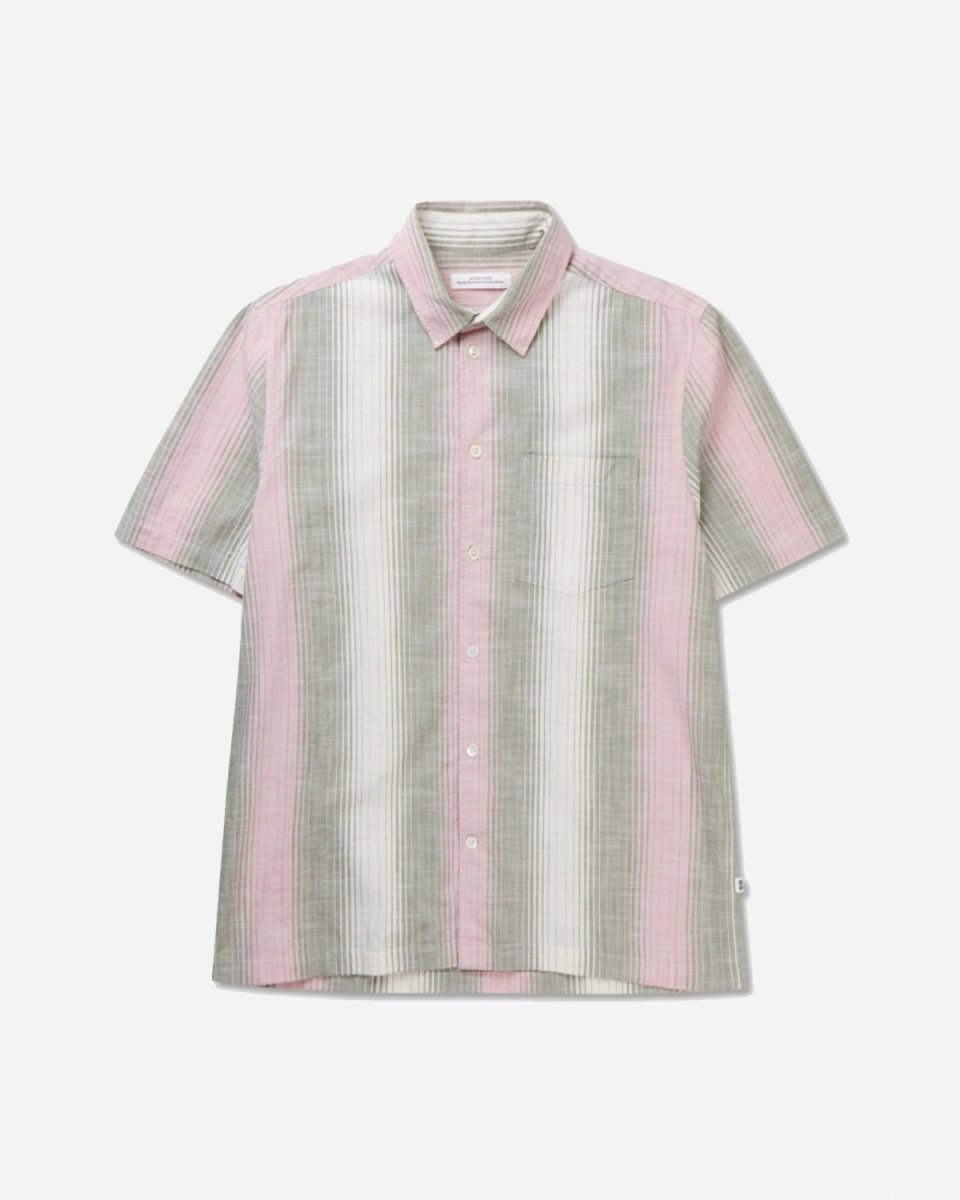 Thor Gradient Stripe S/S Shirt - Light Green