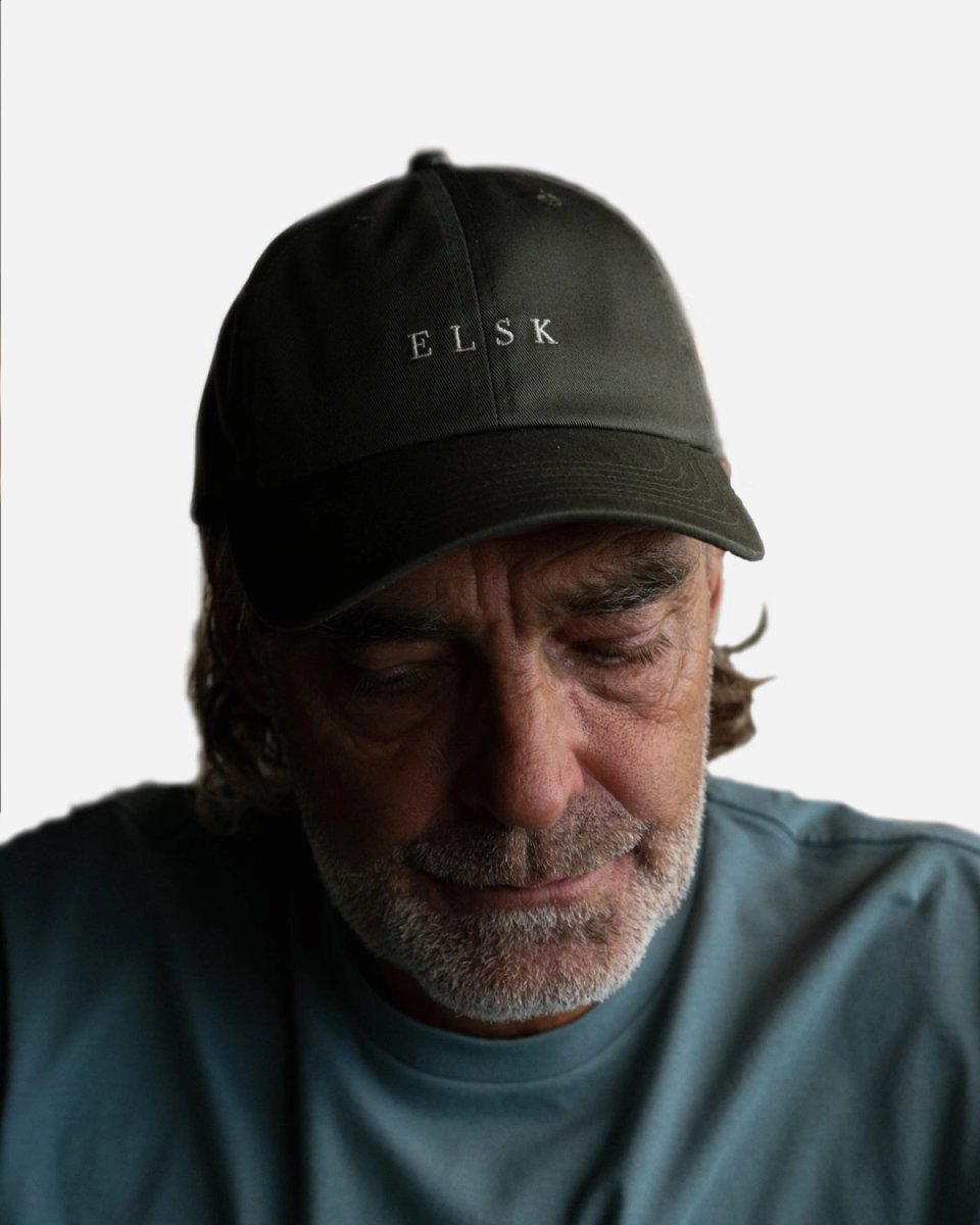 ELSK PURE EMB CAP - OLIVE