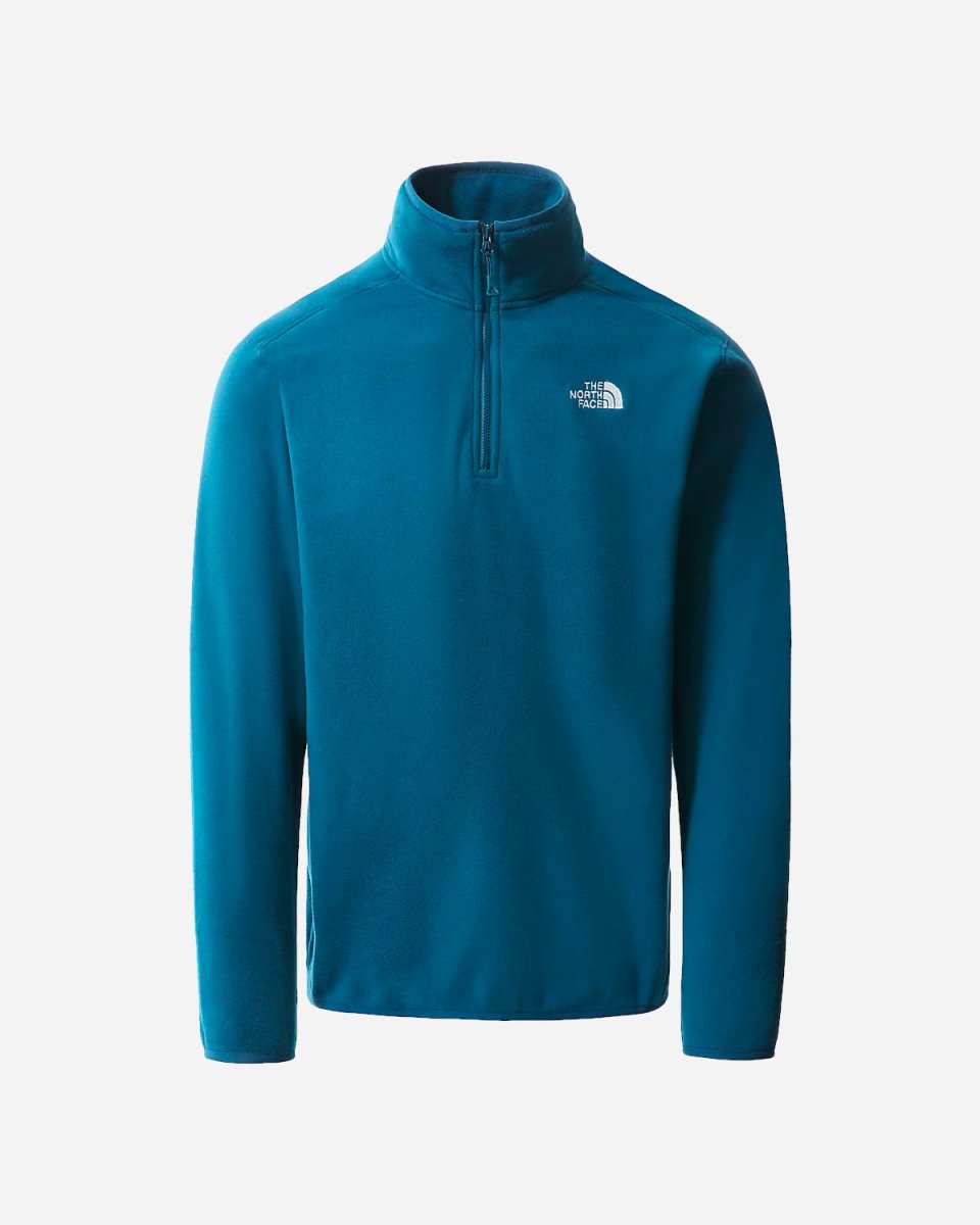 M 100 Glacier 1/4 Zip - Monterey Blue Udsalg