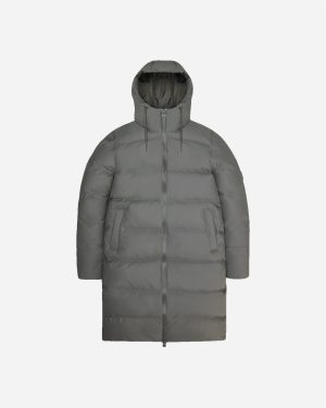 Alta Longer Puffer Jacket W3T4 - Grey Levere