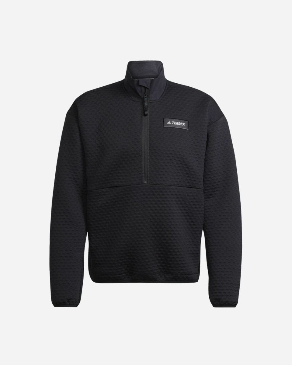 Hike Half-Zip Fleece - Black Hot på udsalg