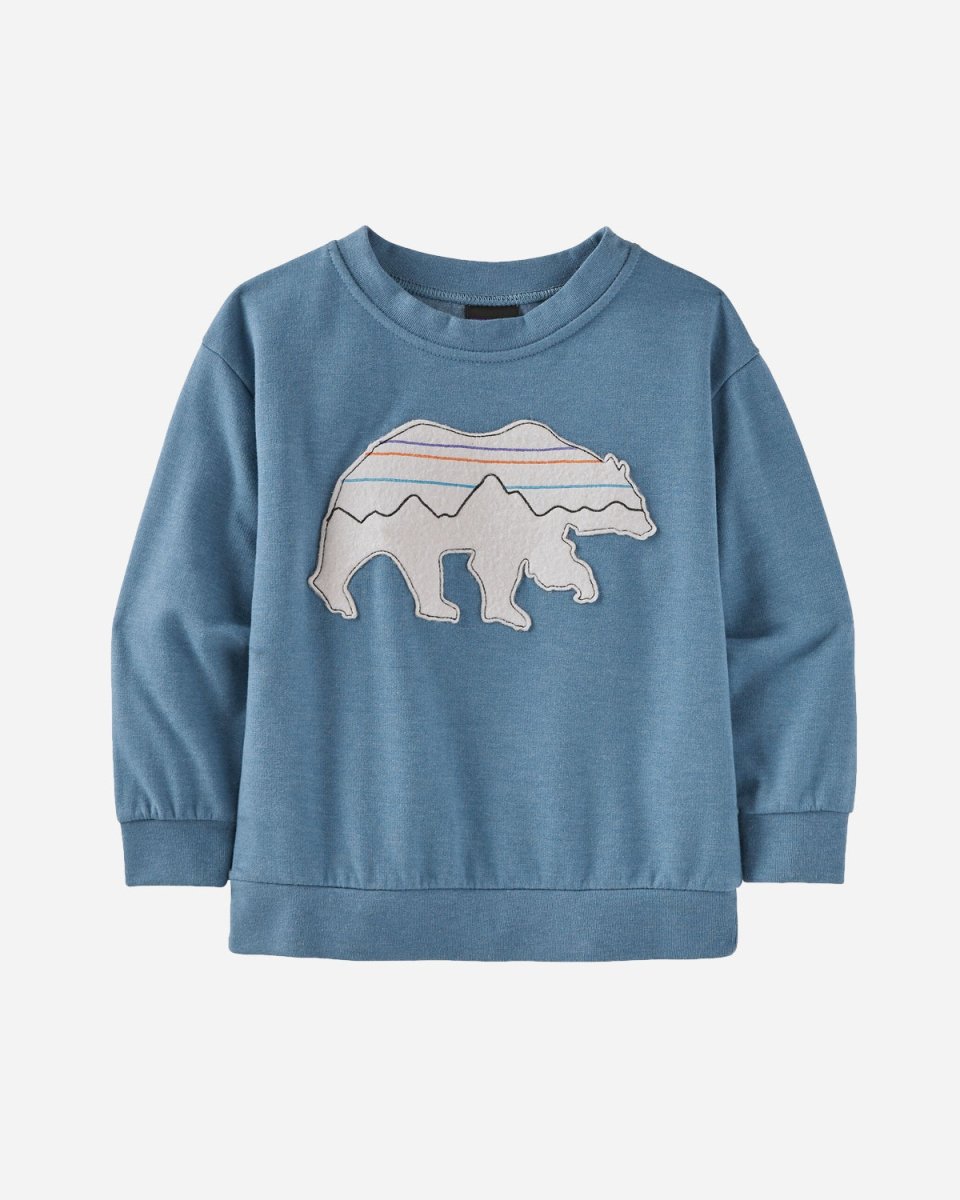 Kids LW Crew Sweatshirt - Pigegon Blue