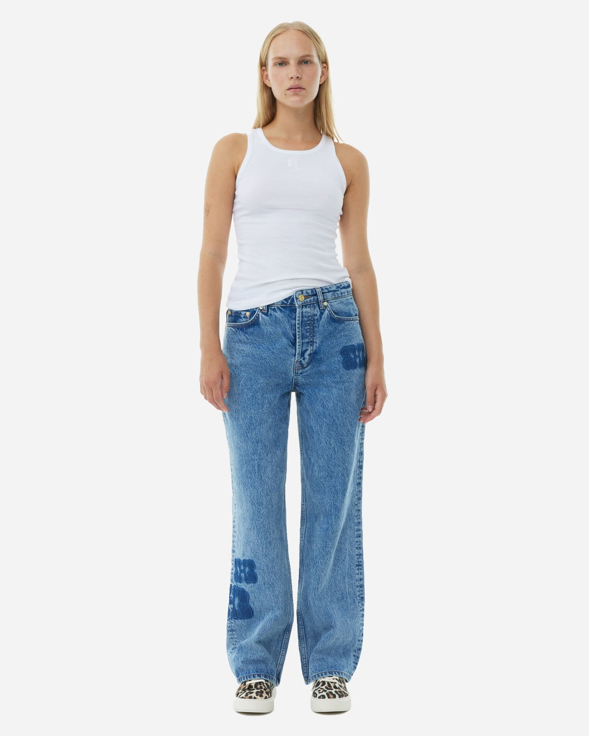 patch-denim-izey-mid-blue-stone_1.jpg Patch Denim Izey - Mid Blue Stone Hot på udsalg