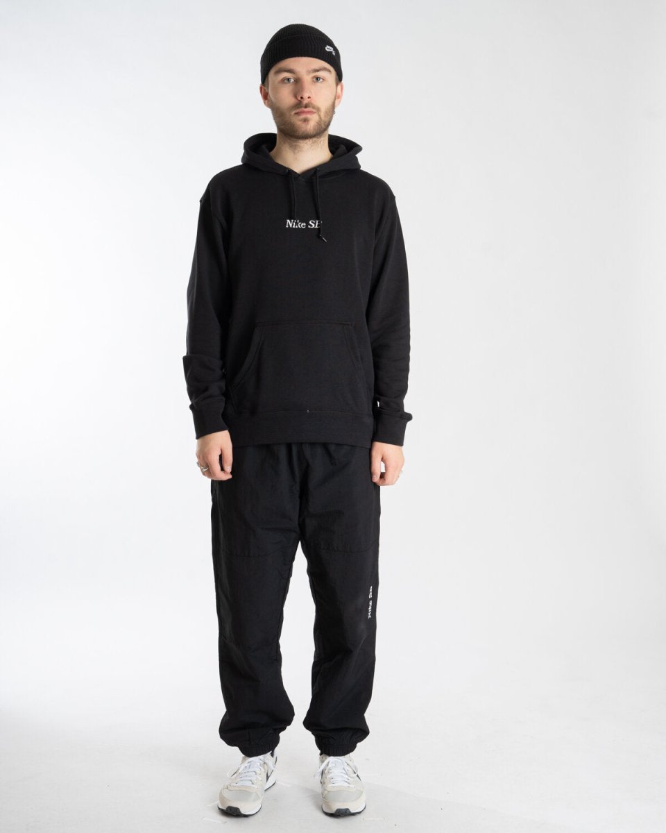 M NK SB Classic GFX Hoodie - Black/White