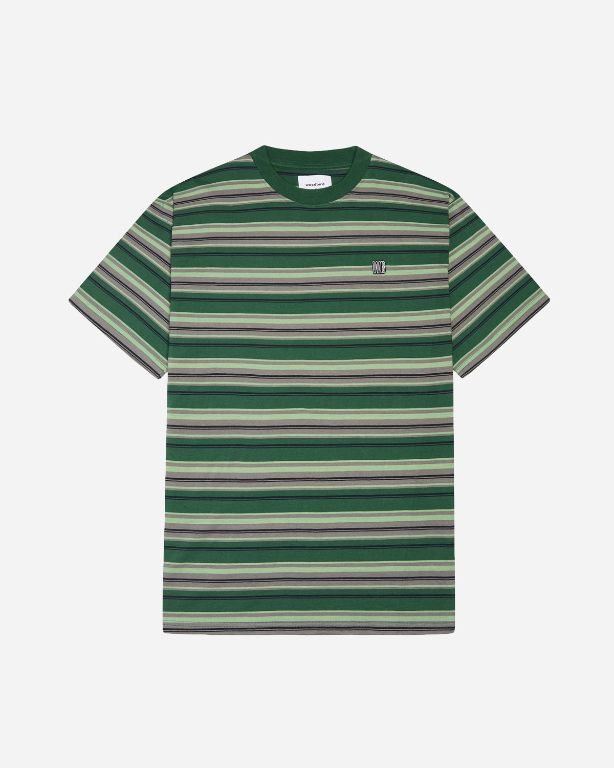 Brock Stripe Tee - Green