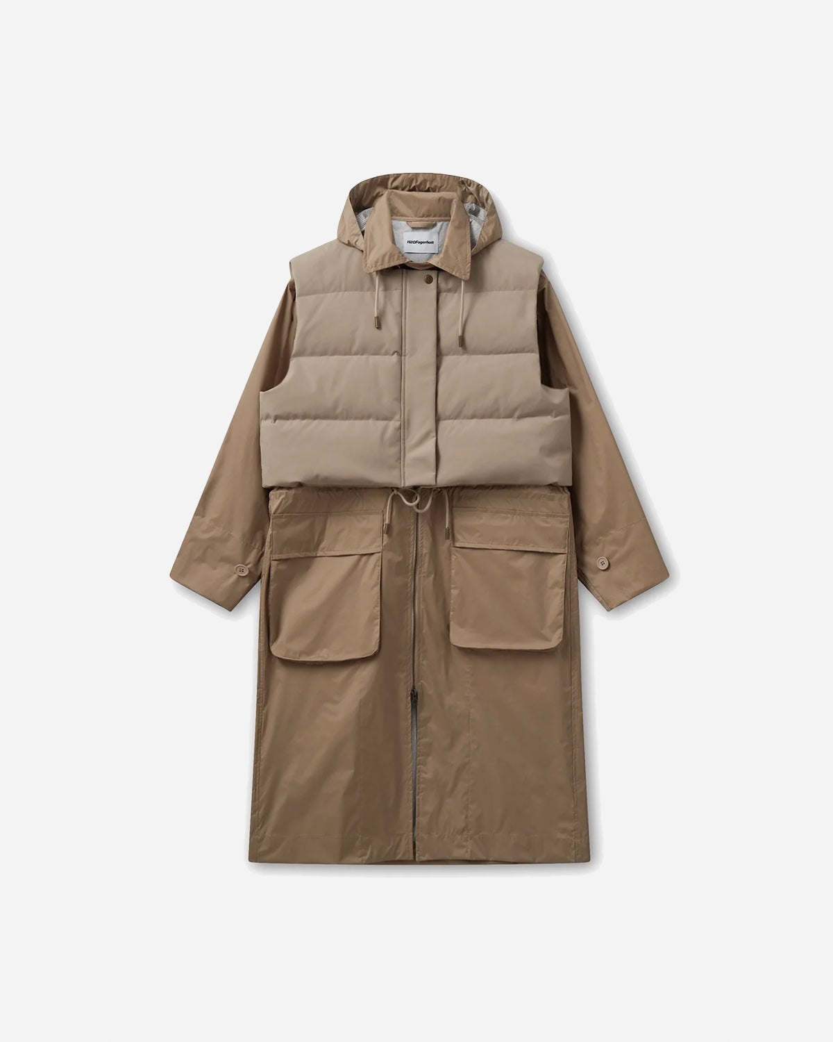 Magic Rain Jacket - Creamy Grey