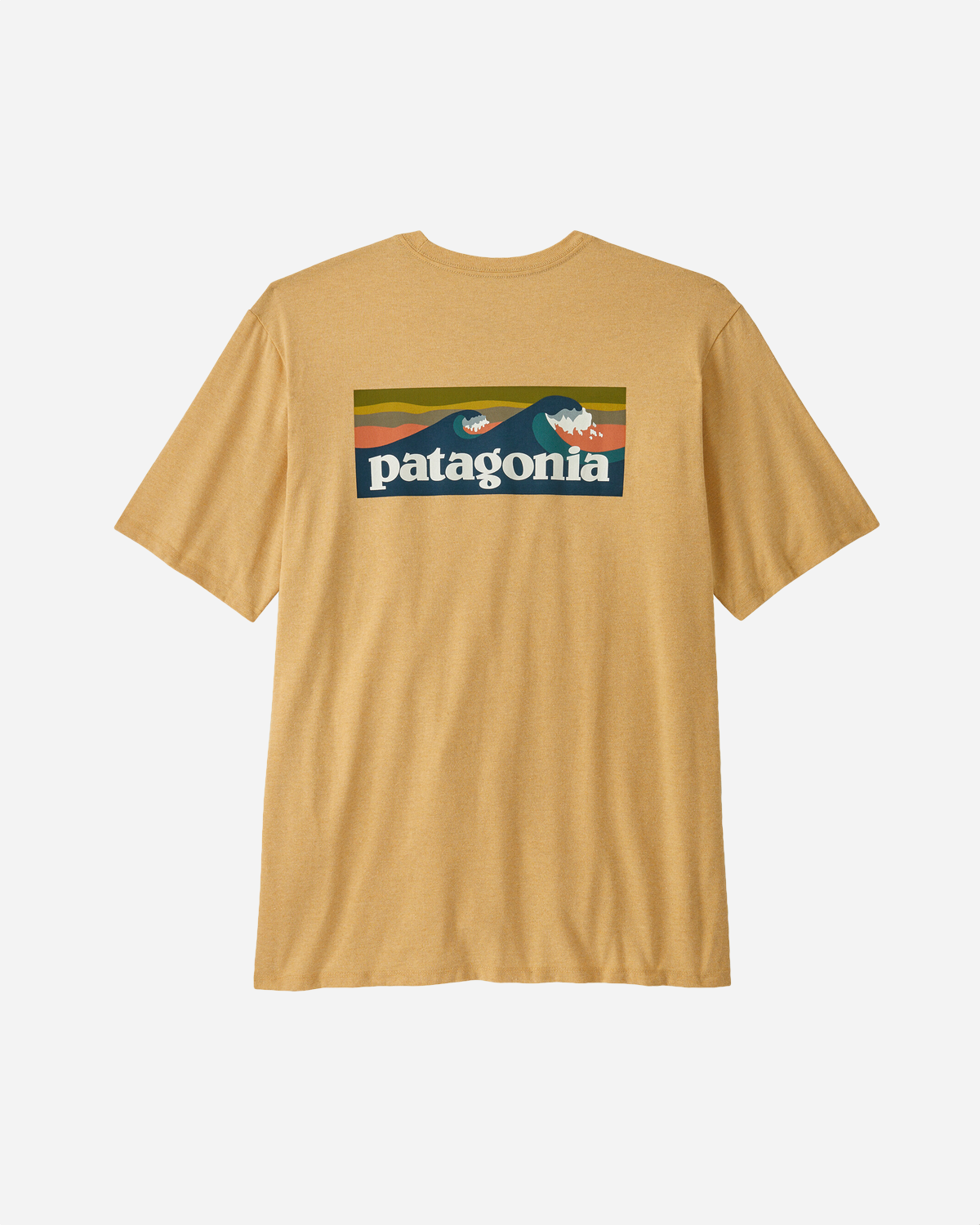 M's Boardshort Logo Pocket Responsibili-Tee - Beeswax Tan