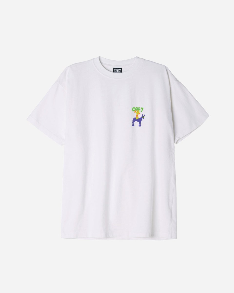 Obey Donkey - White
