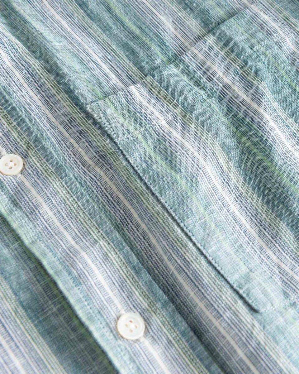 Andrew Ombre Stripe Shirt - Light Green