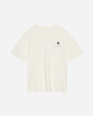 Asa Resort Club T-shirt GOTS - Off-white