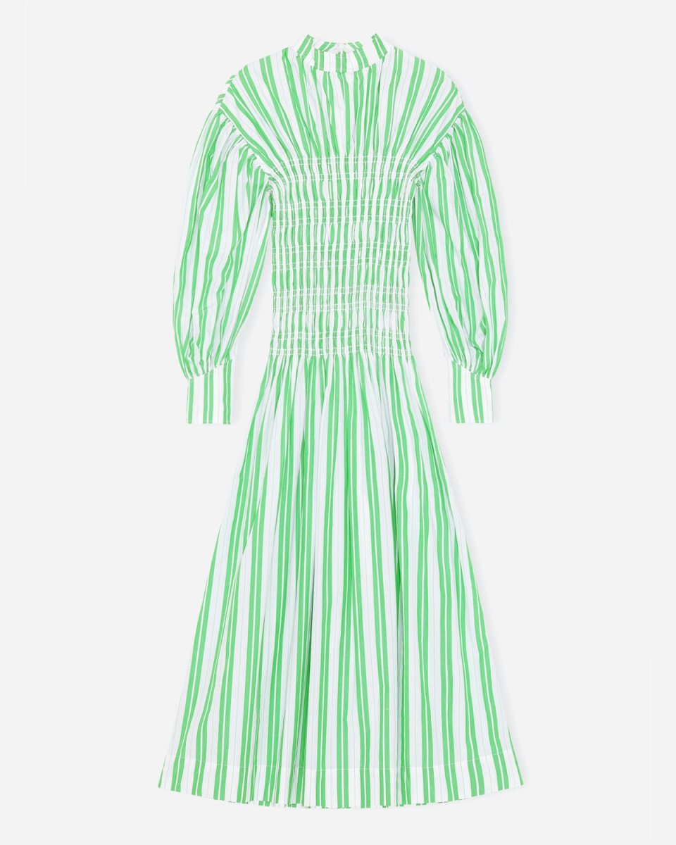 Smock Dress - Kelly Green