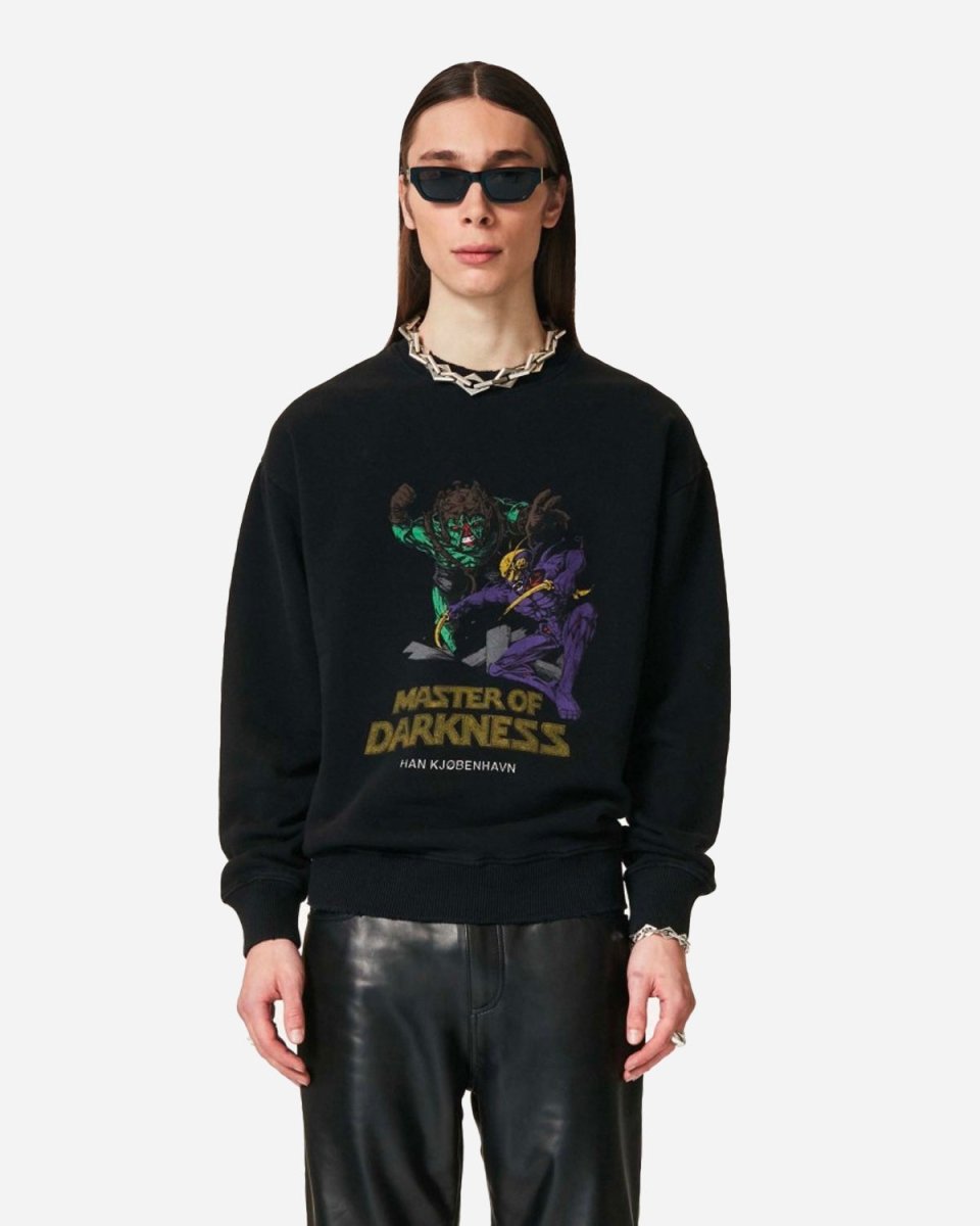 Artwork Crewneck - Faded Black