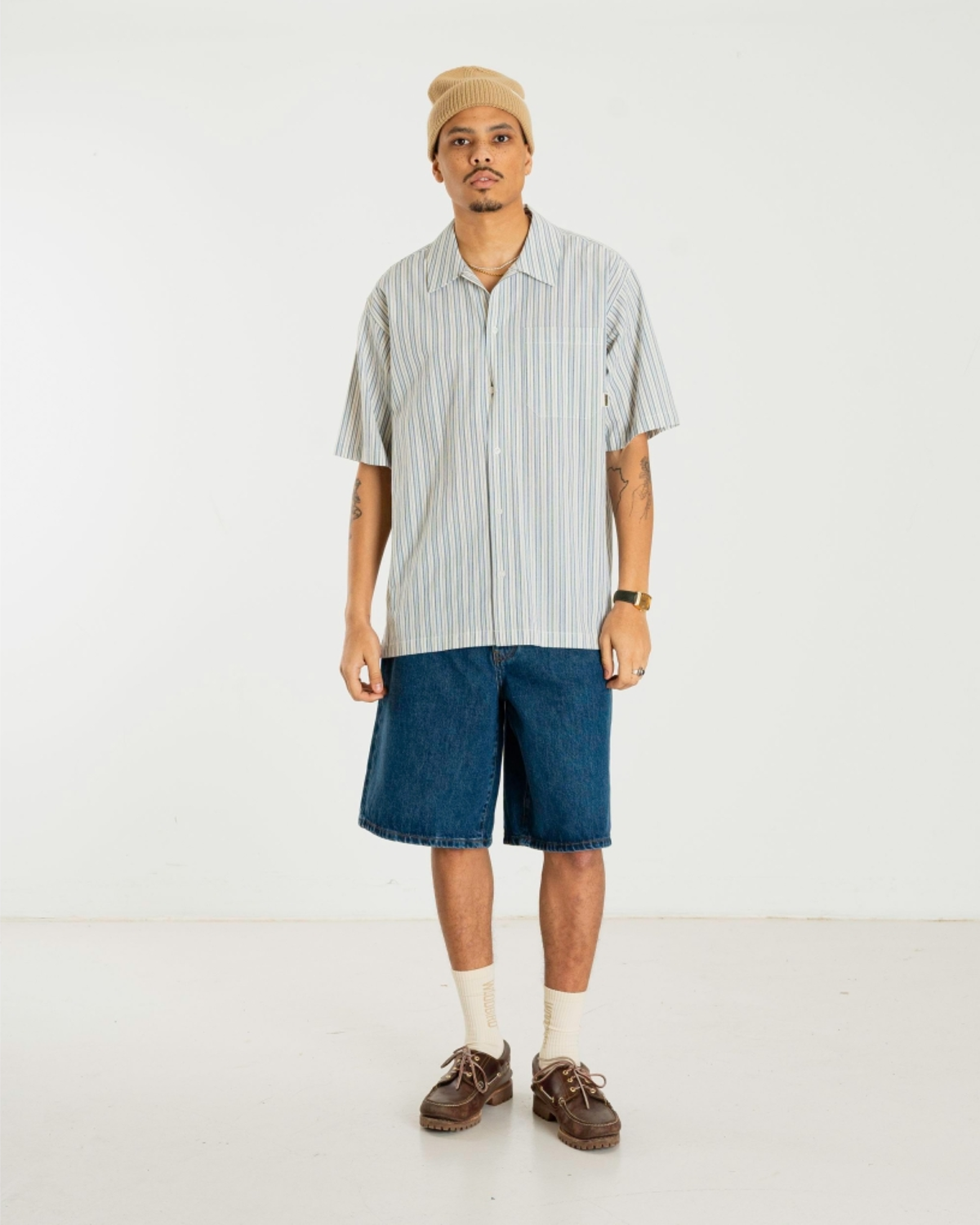 rami-stone-shorts-blue_1.png Rami Stone Shorts - Blue