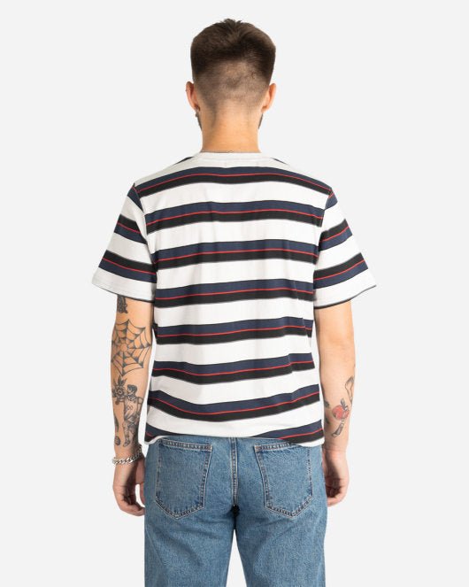 Casual Tee - Grey Stripe