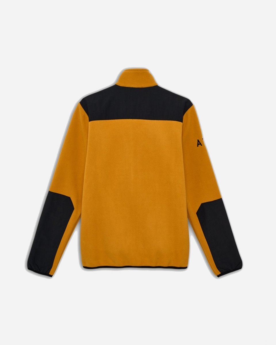 Halo Blocked Zip Fleece - Honey Ginger Levere