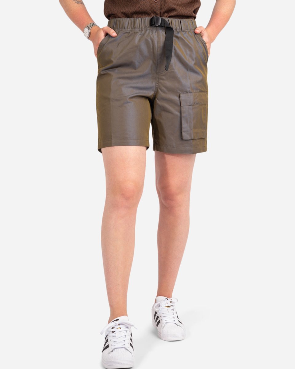 Iridescent Pocket Short - Grey