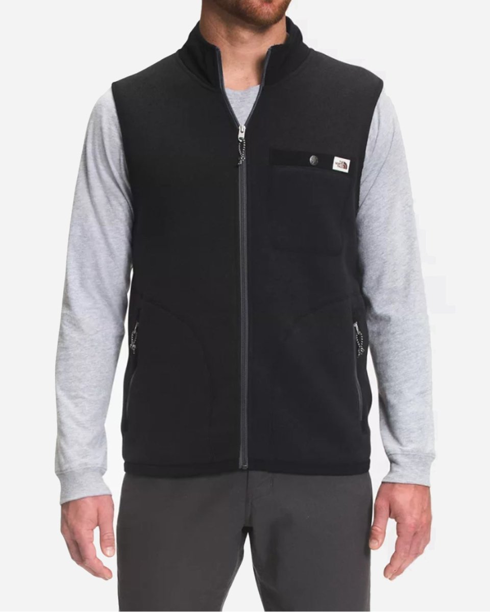 Gordon Lyons Full zip Vest - Black Heather