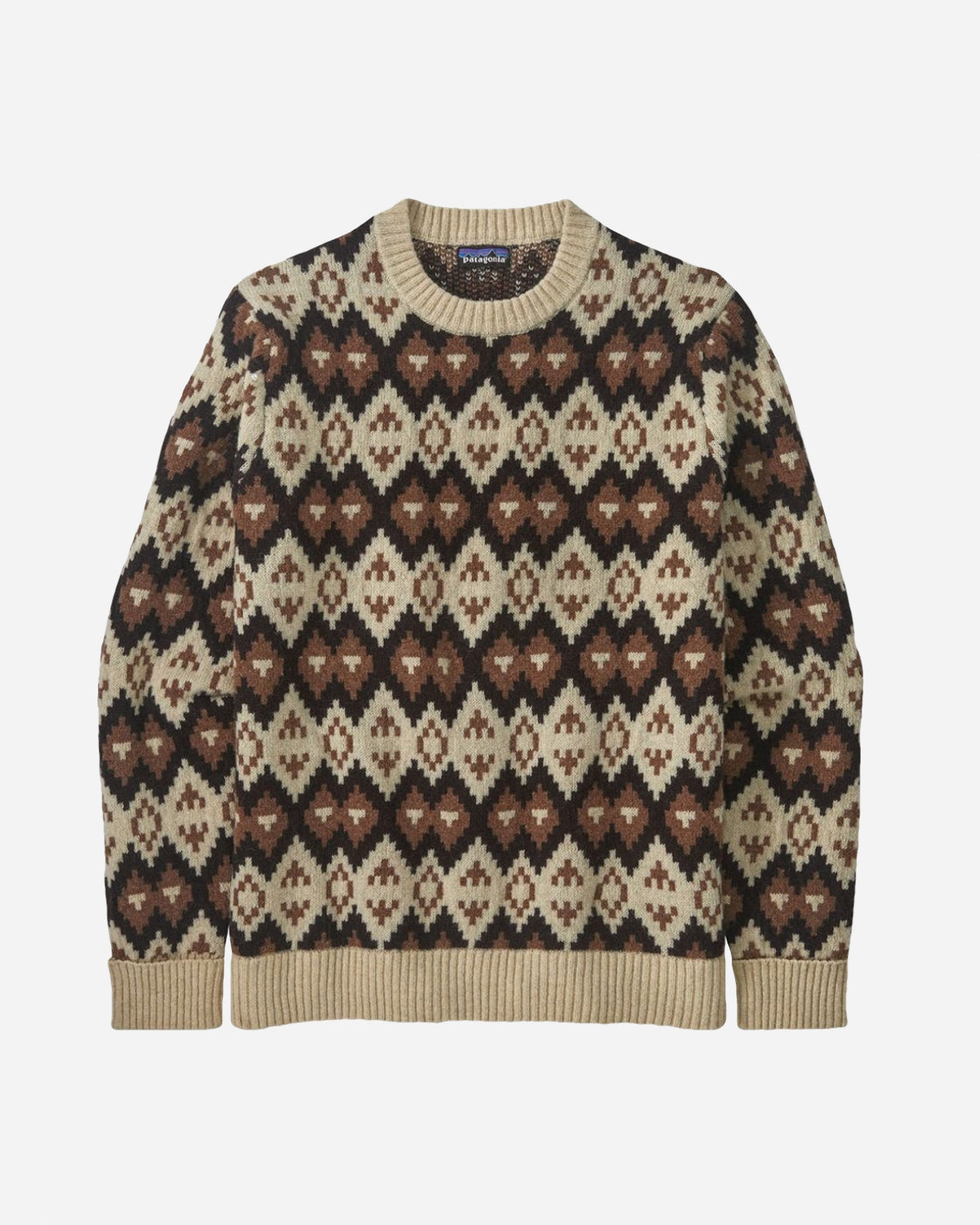 M's Recycled Wool-Blend Sweater - Morning Flight/Dark Natural