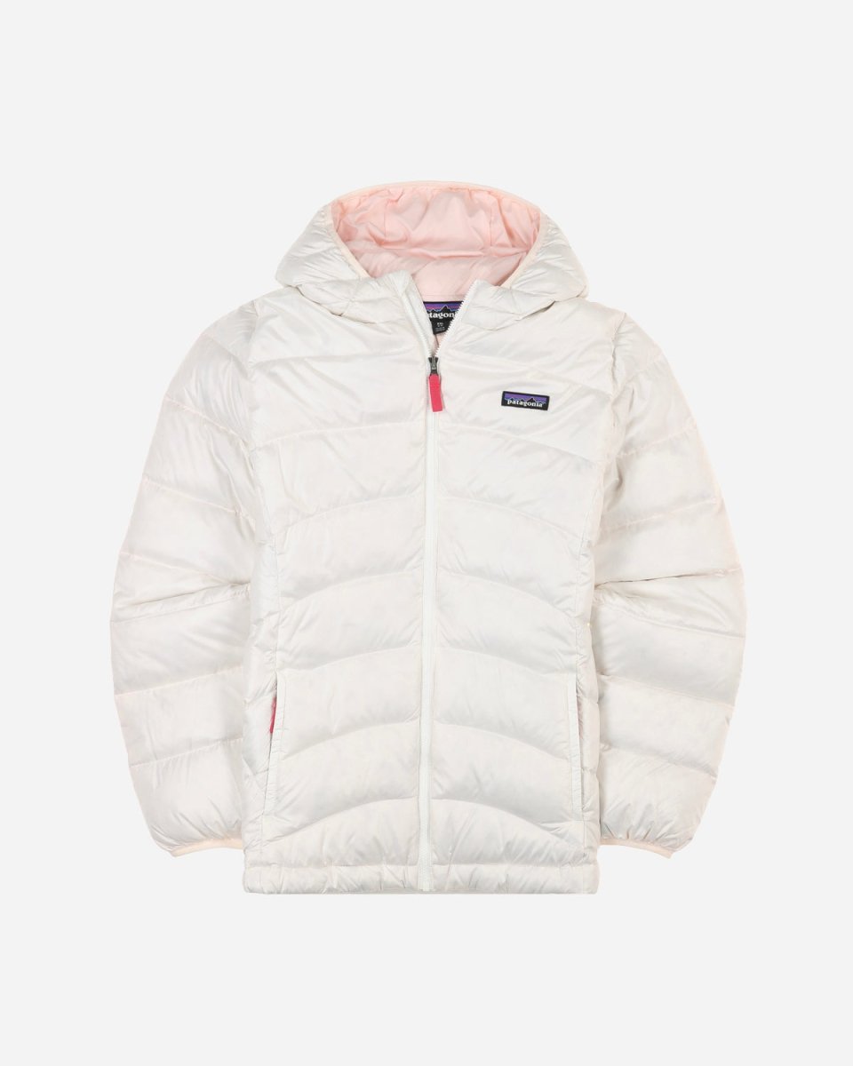 Teen Down Hoody Jacket - Birch White