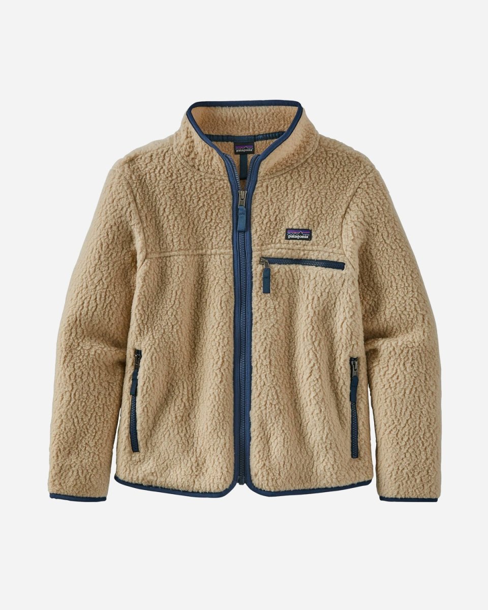 Teens Retro Pile Jacket - El Cap Khaki