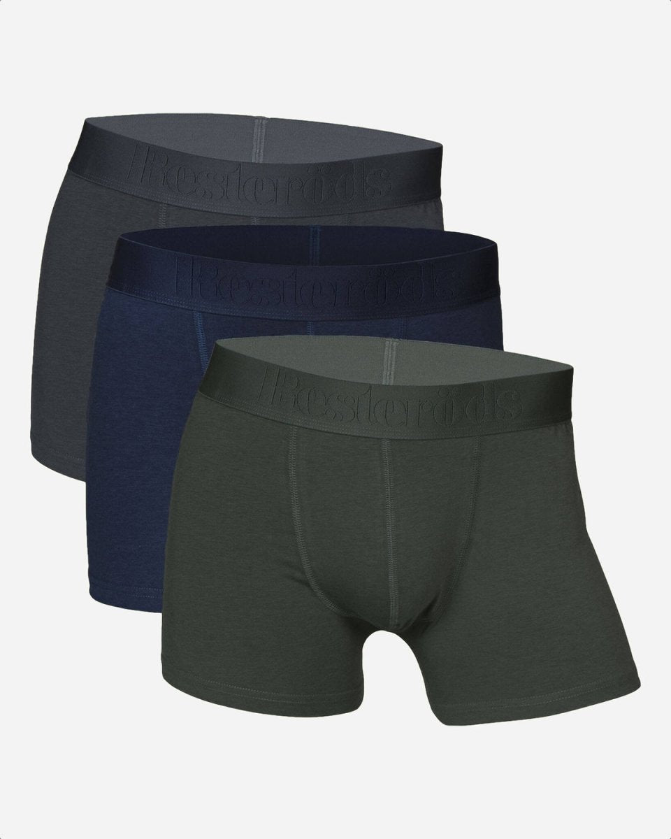 Bambu 3-Pack - Navy/Green/Grey