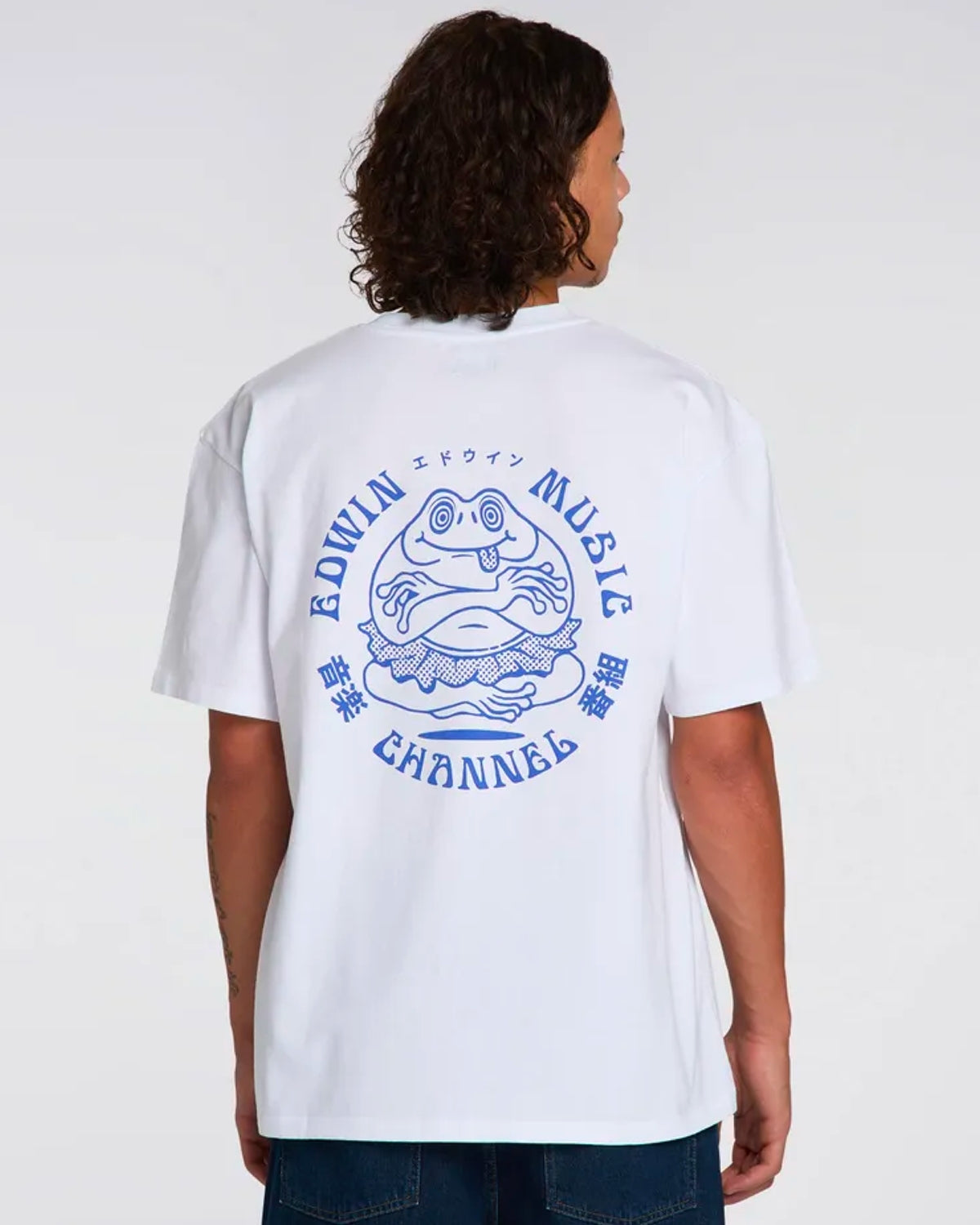 edwin-music-channel-t-shirt-white_3.jpg Edwin Music Channel T-Shirt - White