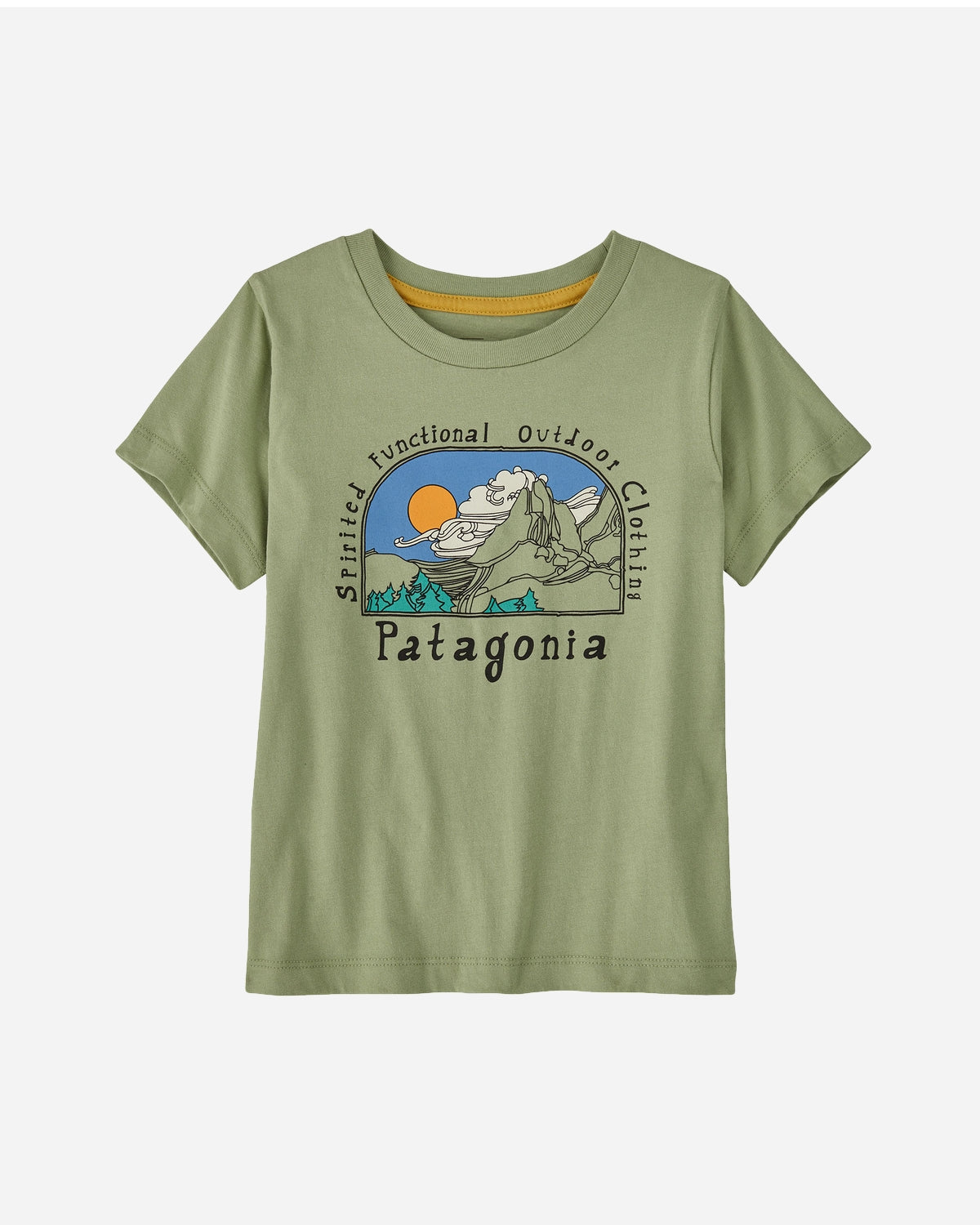 Kids Regenerative Graphic T-Shirt - Lost And Found/Salvia Green Online