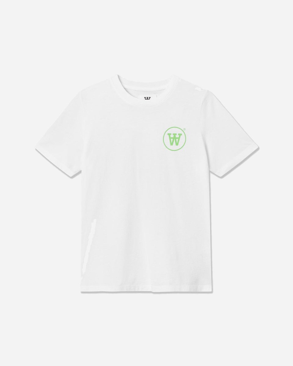 Mia T-shirt - White/Green