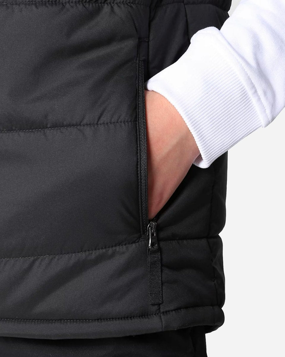 Teens Never Stop Synthetic Vest - Black