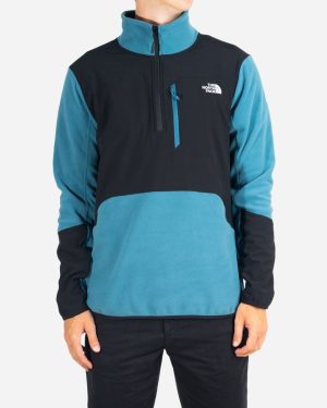 Glacier Pro 1/4 Zip - Mallard Blue/Black Udsalg