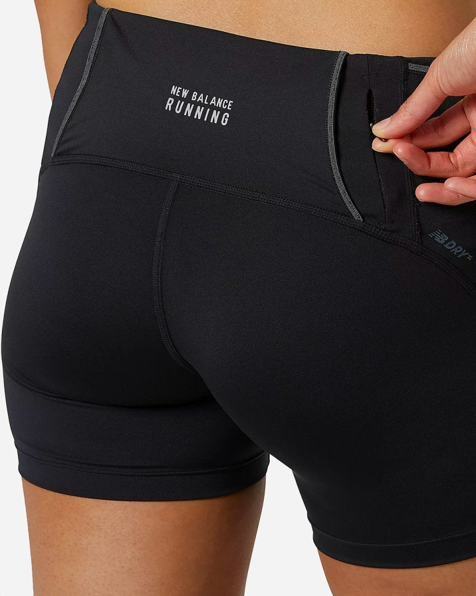 Impact Run Fitted Short - Black