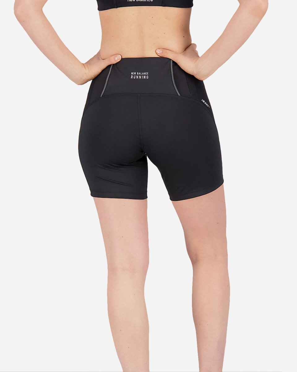 Impact Run Fitted Short - Black