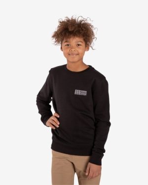 Weather Crewneck Junior - Black på udsalg