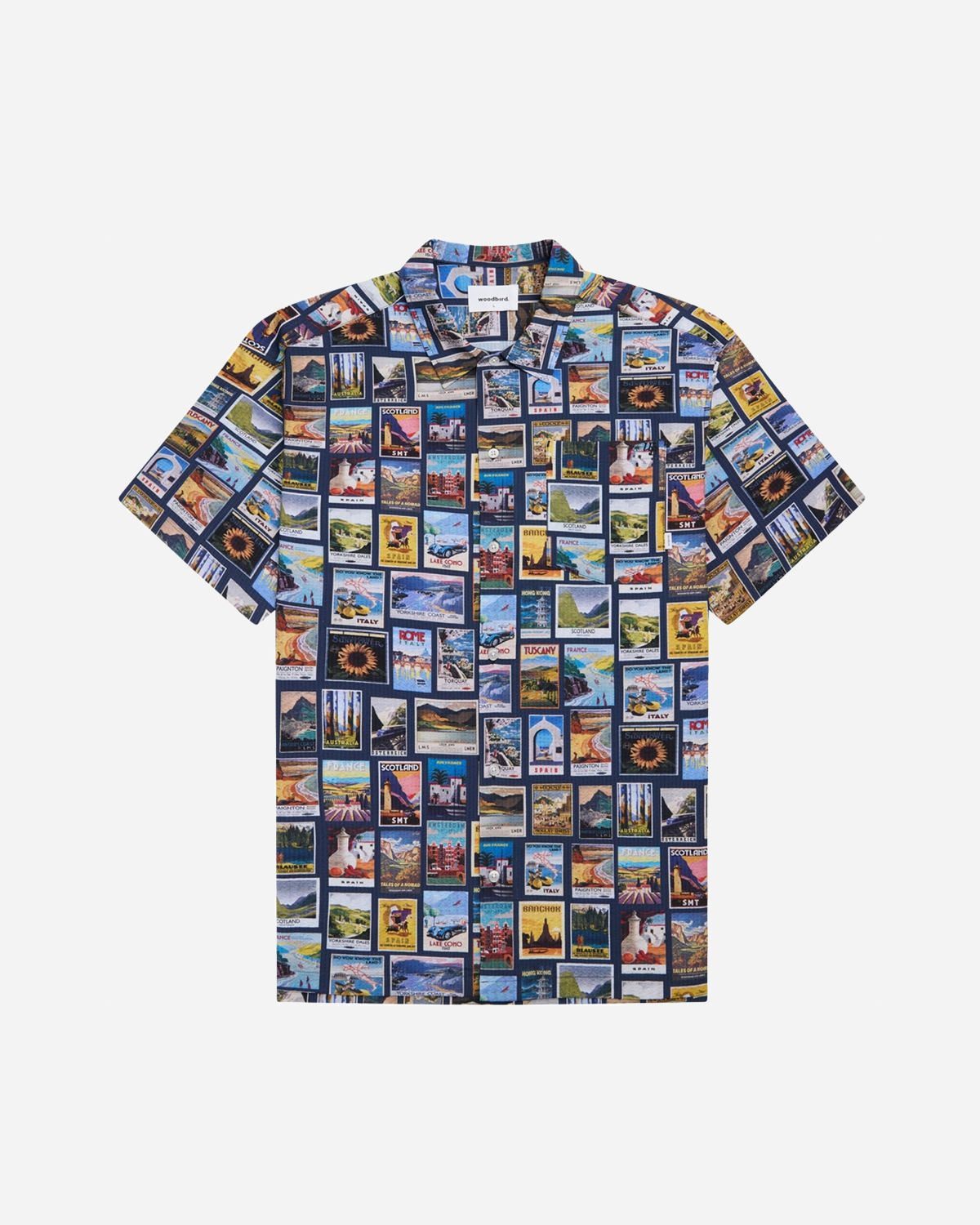 Banks Poster Shirt - Navy