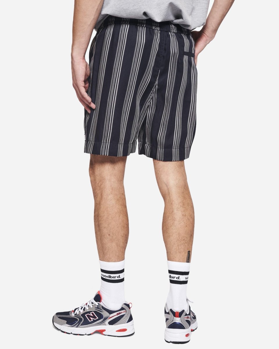 Bommy Seal Shorts - Navy/White