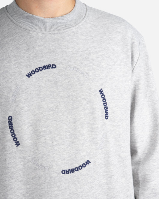 Mufti Sirk Crew - Grey Mel
